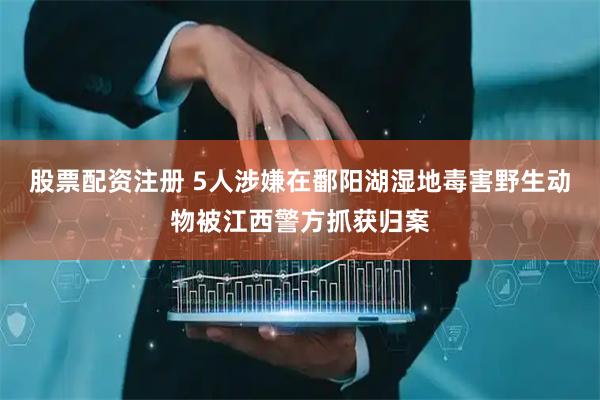 股票配资注册 5人涉嫌在鄱阳湖湿地毒害野生动物被江西警方抓获归案