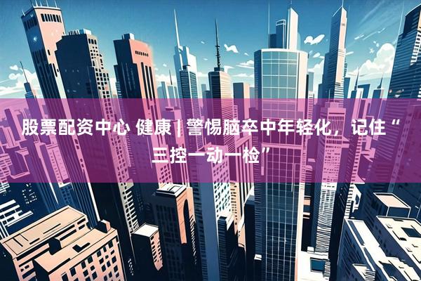 股票配资中心 健康 | 警惕脑卒中年轻化，记住“三控一动一检”